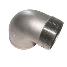 threaded SS 304 316 90 degree pipe fittings